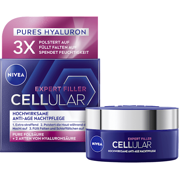 Anti Age Nachtcreme Cellular Expert Filler NIVEA