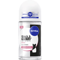 Antitranspirant Deo Roll-on Black & White Invisible Clear NIVEA
