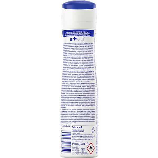 Antitranspirant Deospray Black & White Invisible Authentic NIVEA