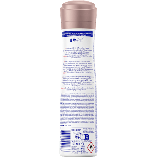 Antitranspirant Deospray Derma Control Clinical Trockenes Hautgefühl NIVEA
