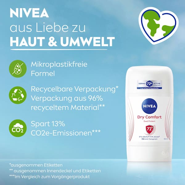 Antitranspirant Deostick Dry Comfort NIVEA