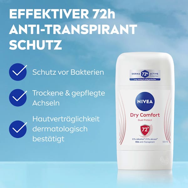 Antitranspirant Deostick Dry Comfort NIVEA