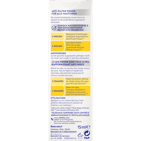 Augenpflege Anti-Falten Q10 NIVEA