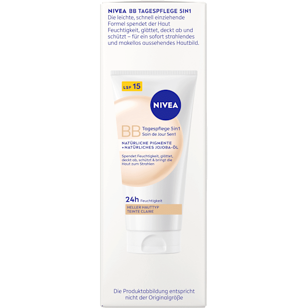 BB Creme Essentials 5in1 heller Hauttyp, LSF 15 NIVEA