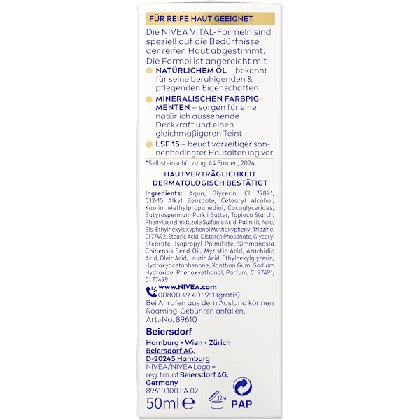 BB Tagesfluid Vital LSF 15 NIVEA