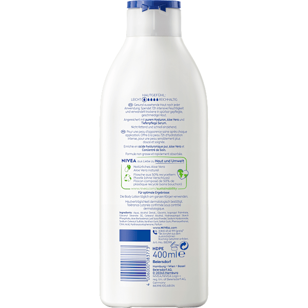Bodylotion Aloe & Pflege NIVEA