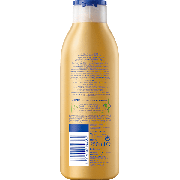 Bodylotion Q10 straffend + bräunend NIVEA