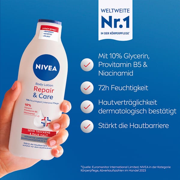Bodylotion Repair & Care NIVEA