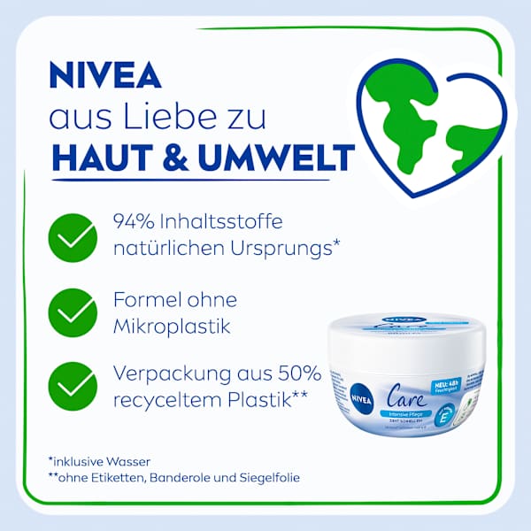 Care Creme Intensive Pflege, Reisegröße NIVEA