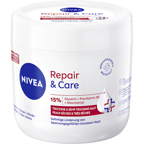 Creme Repair & Care Intensive Pflege Tiegel NIVEA