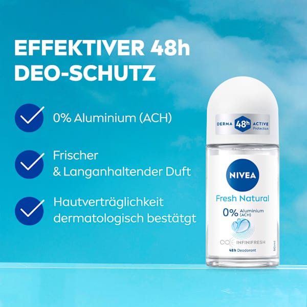 Deo Roll-on Fresh Natural NIVEA