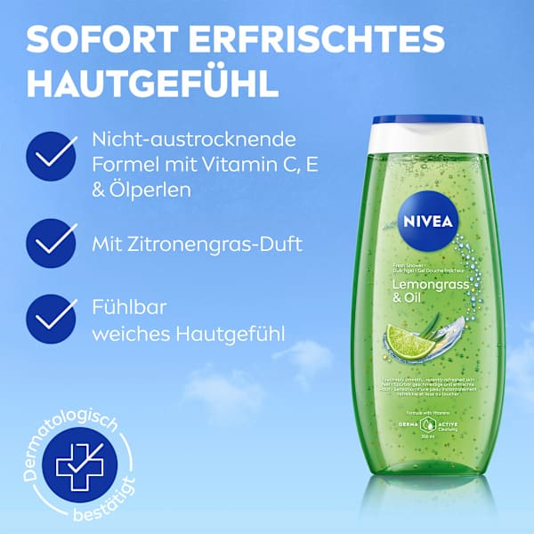 Duschgel Lemongrass & Oil NIVEA
