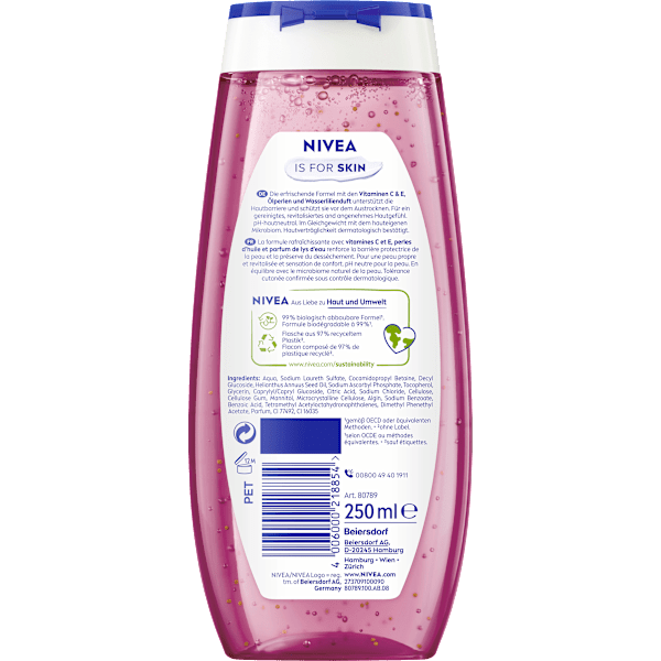 Duschgel Waterlily & Oil NIVEA