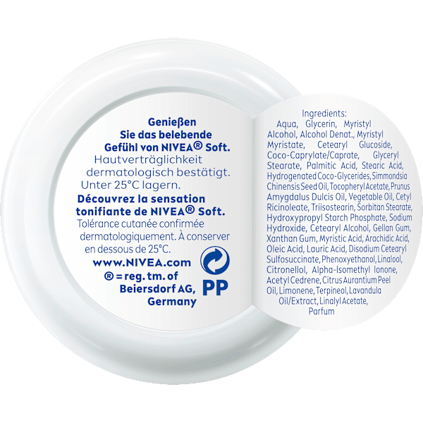 Feuchtigkeitscreme soft im Tiegel, Reisegröße NIVEA