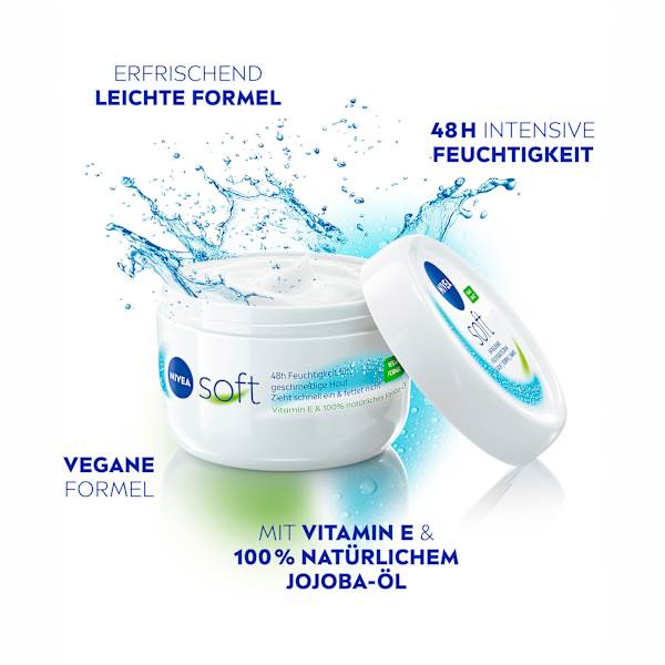 Feuchtigkeitscreme soft im Tiegel NIVEA