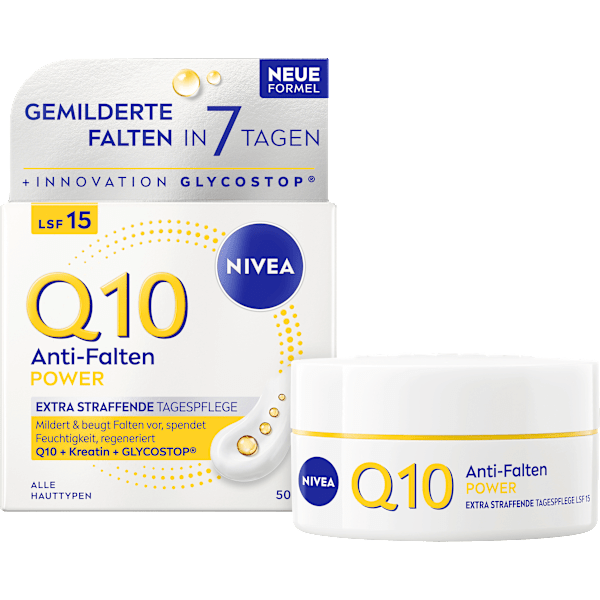 Gesichtscreme Q10 Anti-Falten LSF15 NIVEA