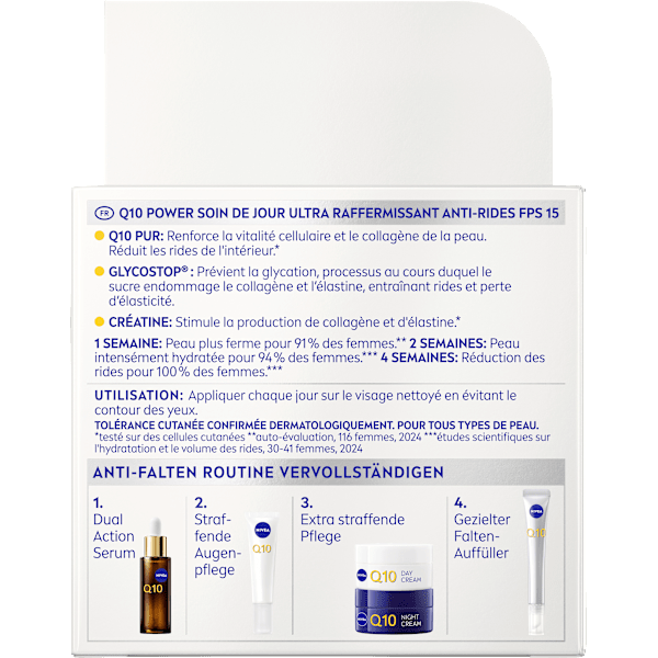 Gesichtscreme Q10 Anti-Falten LSF15 NIVEA