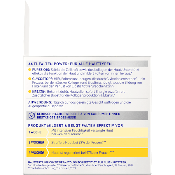 Gesichtscreme Q10 Anti-Falten LSF30 NIVEA