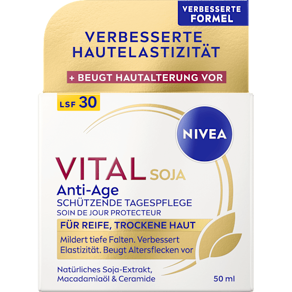 Gesichtscreme Vital Soja Anti-Age schützend LSF 30 NIVEA