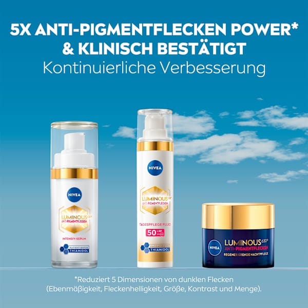 Gesichtsfluid Cellular Luminous 630 Anti Pigmentflecken LSF 50 NIVEA