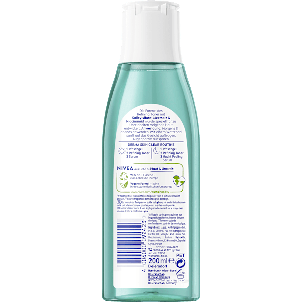 Gesichtswasser Derma Skin Clear NIVEA