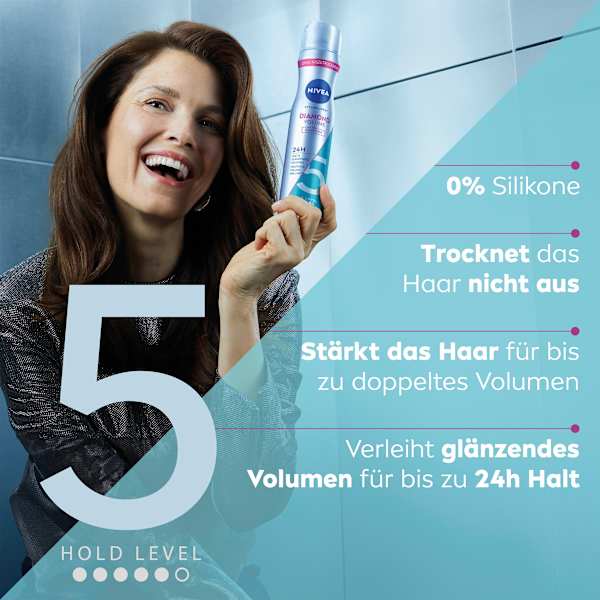 Haarspray Diamant Volumen NIVEA