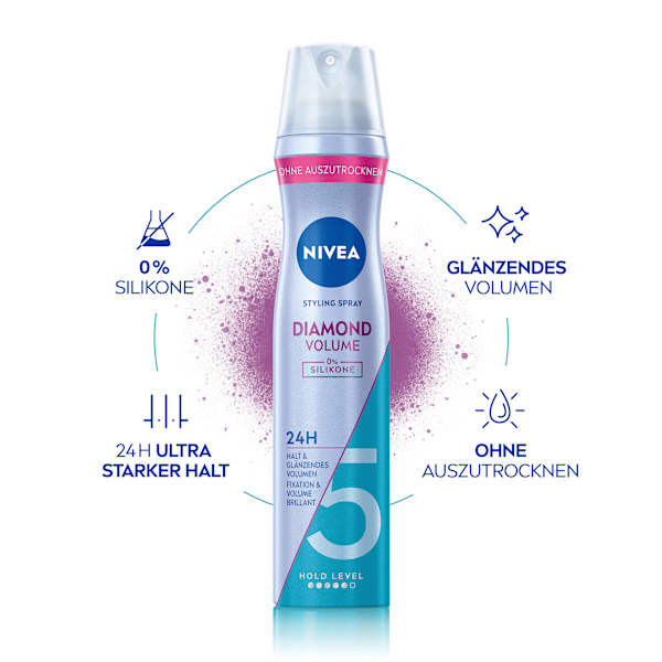 Haarspray Diamant Volumen NIVEA