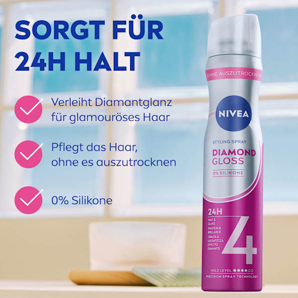 Haarspray Diamond Gloss NIVEA