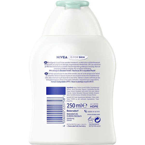 Intimpflege Waschlotion Intimo Mild Fresh NIVEA
