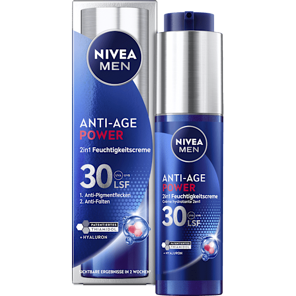 Anti Age Feuchtigkeitscreme Power 2in1 LSF 30 NIVEA MEN