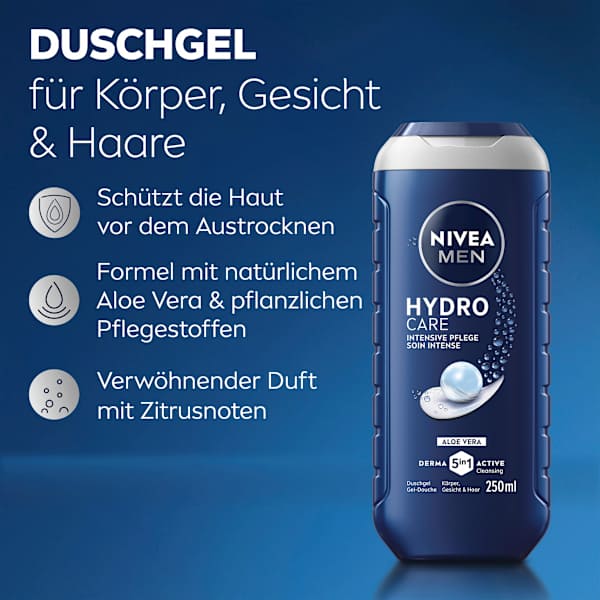 Duschgel Hydro Care 5in1 NIVEA MEN