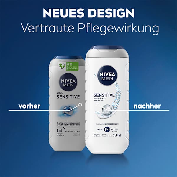 Duschgel Sensitive 5in1 NIVEA MEN