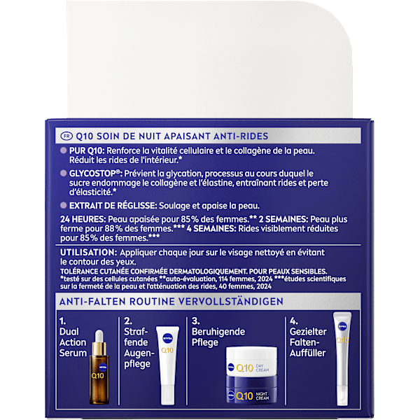 Nachtcreme Q10 Anti-Falten Sensitiv NIVEA