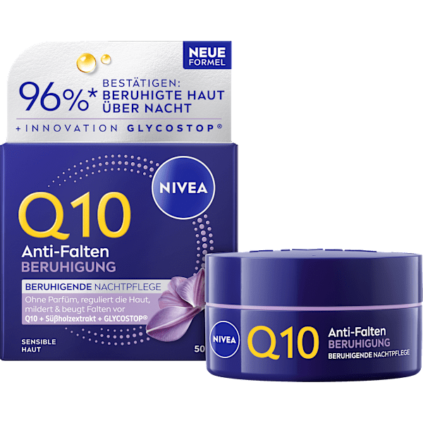 Nachtcreme Q10 Anti-Falten Sensitiv NIVEA