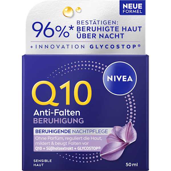 Nachtcreme Q10 Anti-Falten Sensitiv NIVEA