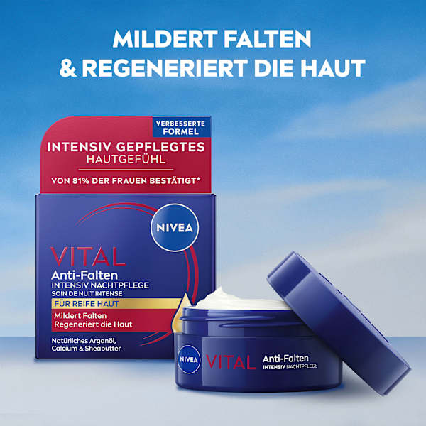 Nachtcreme Vital  Anti-Falten Intensiv NIVEA
