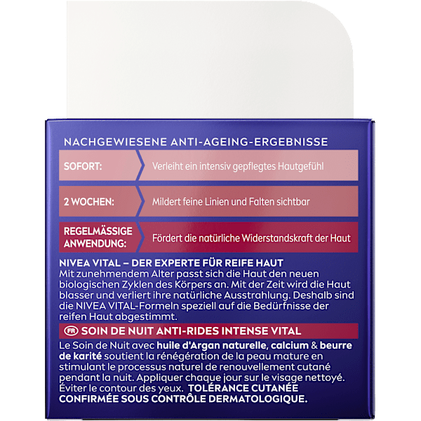 Nachtcreme Vital  Anti-Falten Intensiv NIVEA