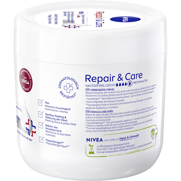 Pflegecreme Repair & Care Urea NIVEA