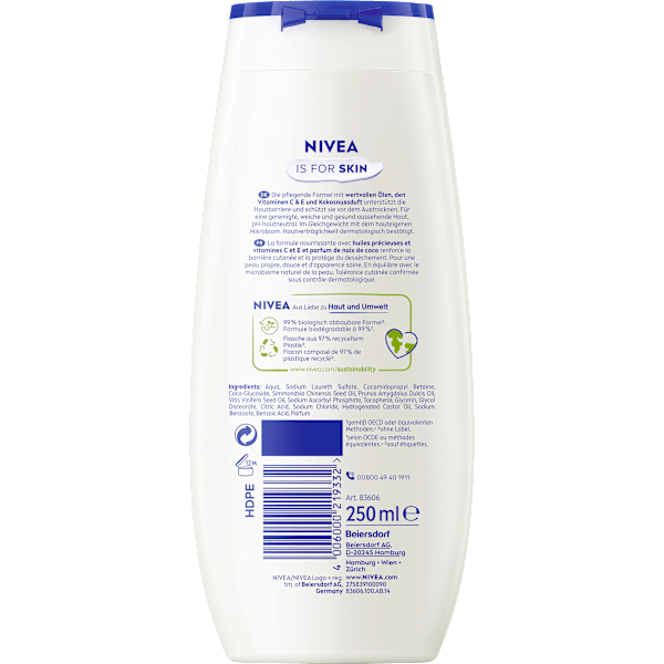 Pflegedusche Coconut & Jojobaöl NIVEA