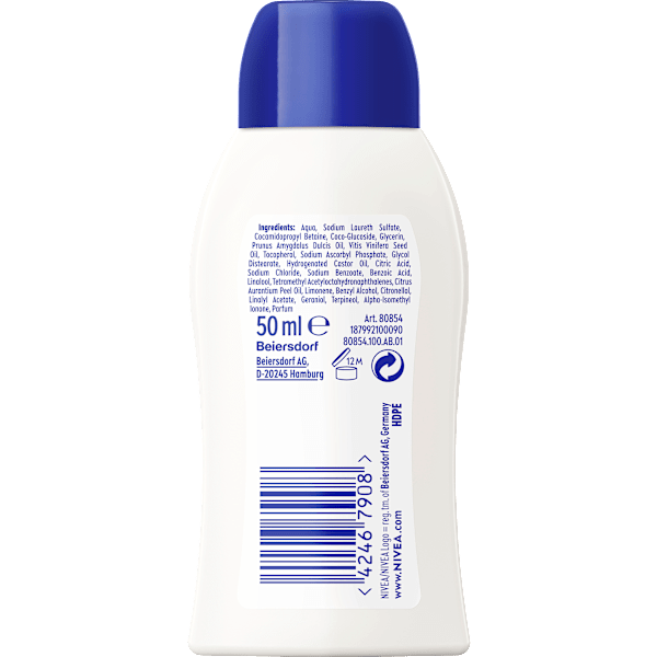 Pflegedusche Creme Soft & Almond Oil, Reisegröße NIVEA