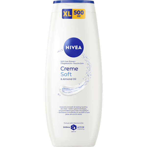 Pflegedusche Creme Soft & Almond Oil NIVEA
