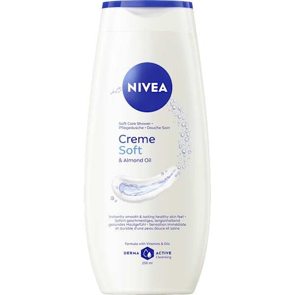 Pflegedusche Creme Soft & Almond Oil NIVEA