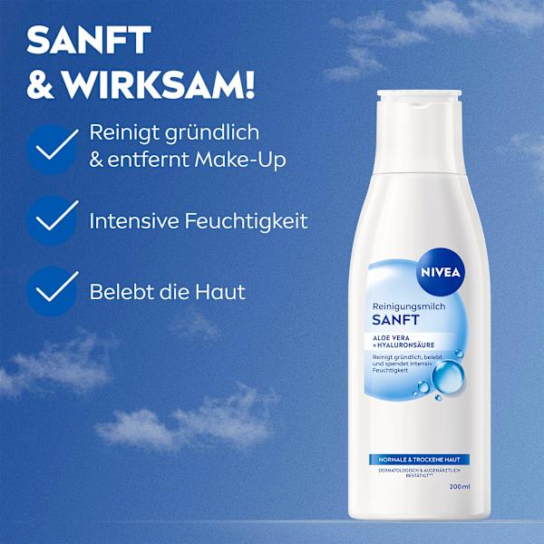 Reinigungsmilch sanft NIVEA