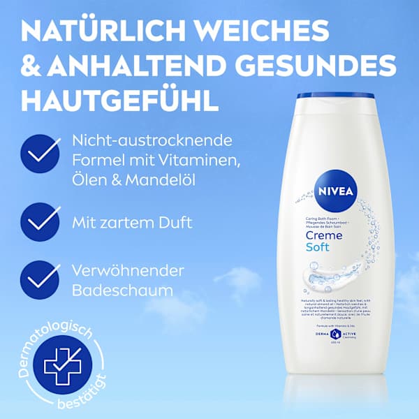 Schaumbad Creme Soft NIVEA