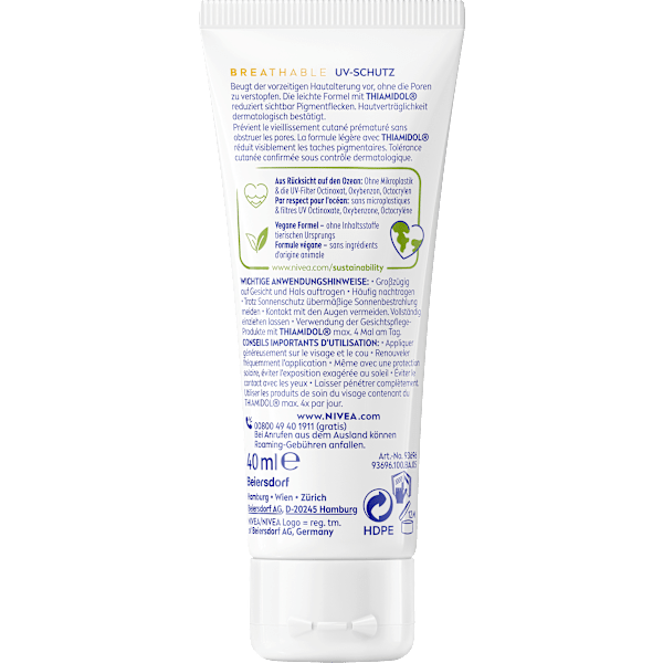 Sonnenfluid Gesicht Anti Pigmentflecken LSF 50+ NIVEA SUN