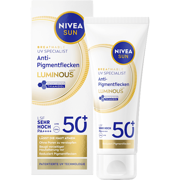 Sonnenfluid Gesicht Anti Pigmentflecken LSF 50+ NIVEA SUN