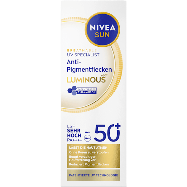 Sonnenfluid Gesicht Anti Pigmentflecken LSF 50+ NIVEA SUN