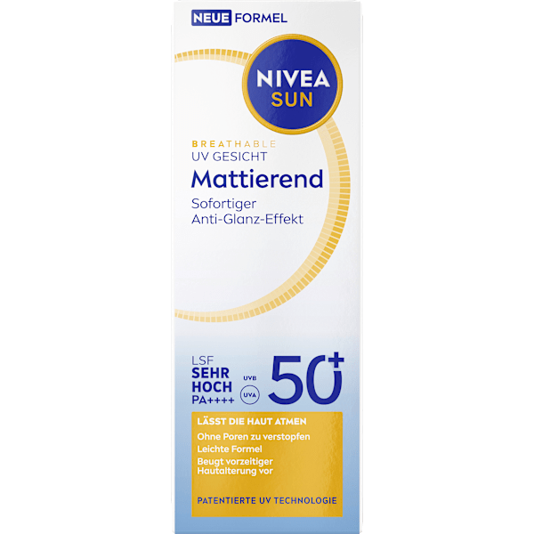 Sonnenfluid Gesicht mattierend, LSF 50+ NIVEA SUN