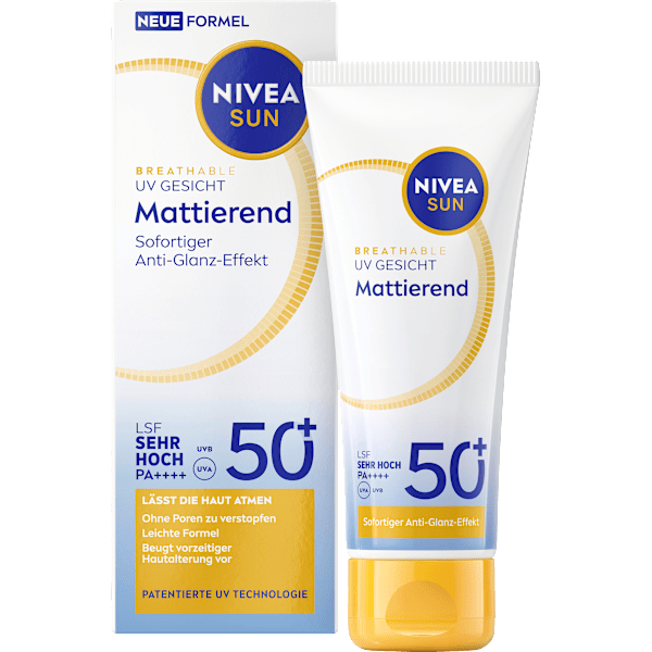 Sonnenfluid Gesicht mattierend, LSF 50+ NIVEA SUN
