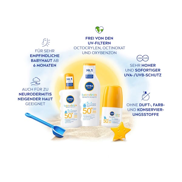 Sonnenroller babies & kids sensitiv LSF 50+ NIVEA SUN
